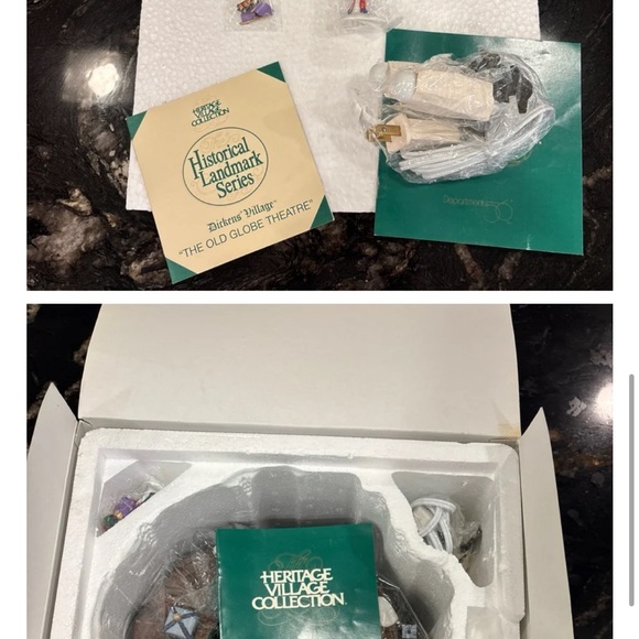 The Globe Theater Department 56 Dickens piece - Picture 4 of 6